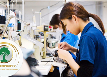 NỮ NHÂN VIÊN MAY QUẦN ÁO LÓT