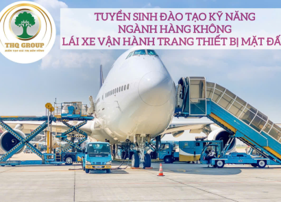 LÁI XE VẬN HÀNH TRANG THIẾT BỊ MẶT ĐẤT SÂN BAY