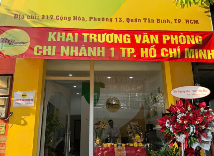 KHAI TRƯƠNG VĂN PHÒNG GIAO DỊCH HỒ CHÍ MINH